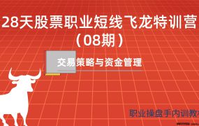 第215期福利:【一飞金融】28天股票职业短线飞龙特训营(08期)